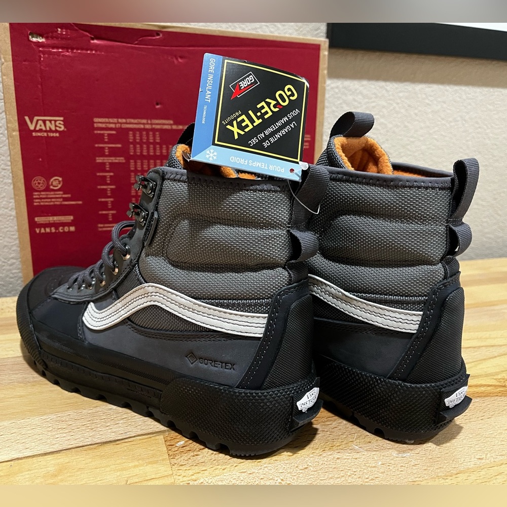 MTE vans Sk8-hi Gore-Tex Snow boots insulated sz. Mens 8 womens 9.5 - Picture 7 of 10